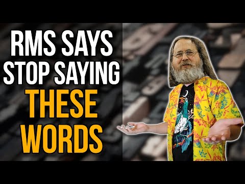 RMS Says Stop Saying Adblock, BSD Style, Closed and More