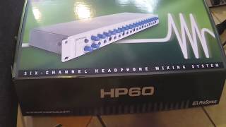 Video thumbnail for HP60 Presonus 6 Canales by Erik Lucero