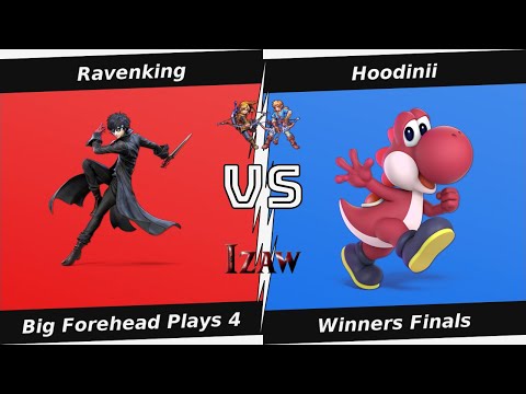 Big Forehead Plays 4 Winners Finals - Ravenking (Joker) Vs Hoodinii (Yoshi) - SSBU