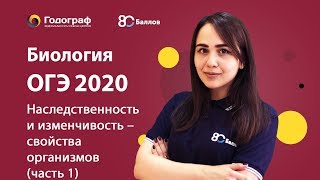 ОГЭ по биологии 2023. Наследственность и изменчивость — свойства организмов (часть 1, часть 2, часть 3). - фото