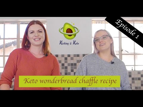 Keto Wonder Bread Chaffle Recipe - Kicking It Keto -Keto Diet -Low Carb Recipes