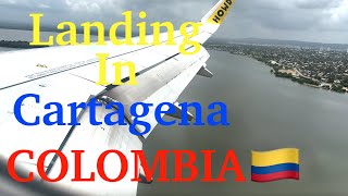 Landing in Cartagena Colombia 🇨🇴