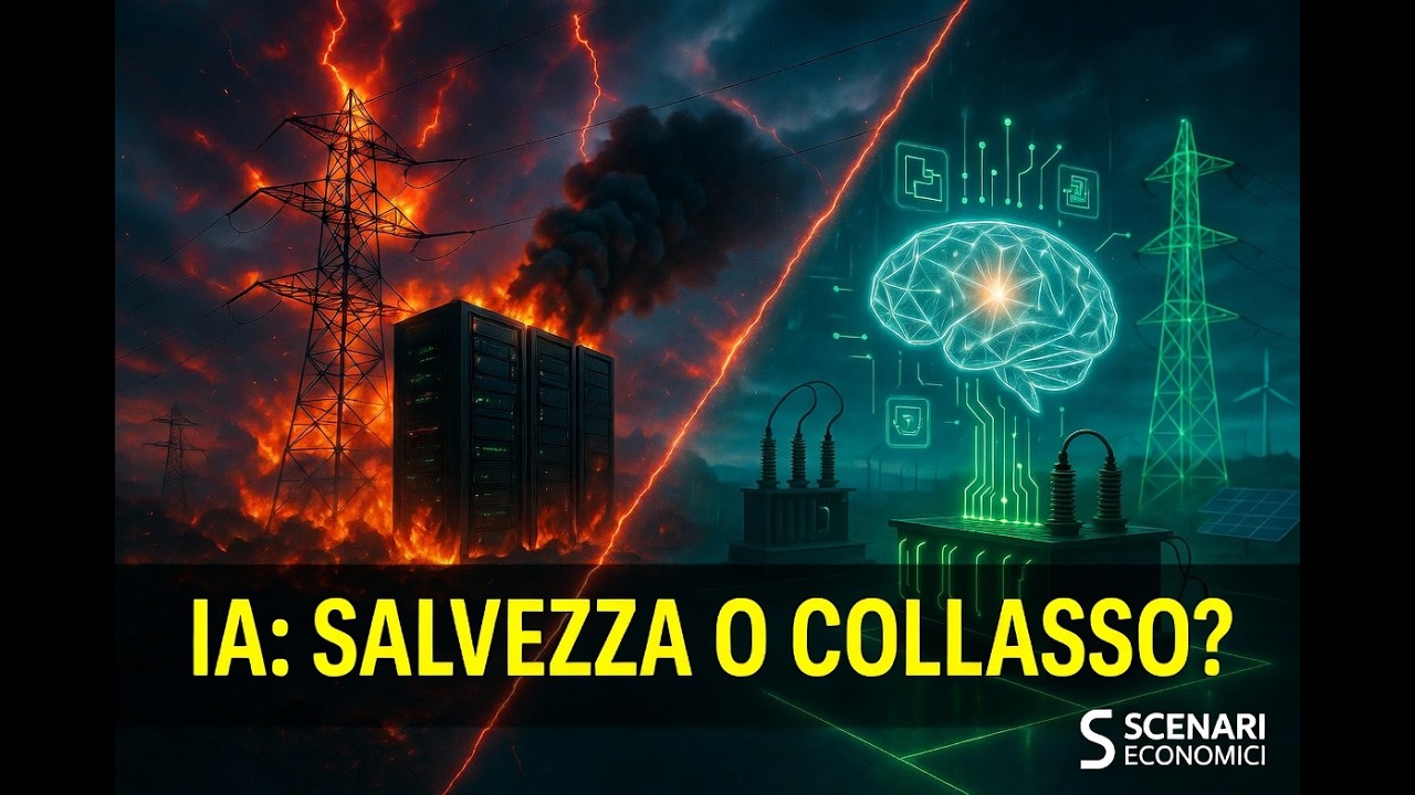Allarme Energia: l'IA salverà la rete elettrica, ma la farà crollare prima?
