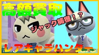 【あつ森】まさかのジャックを捕獲！？次はジュン来るか…？「良いハンターってヤツは動物に好かれちまうんだ…」【あつまれどうぶつの森】【離島/マイル旅行券/住民/ガチャ】