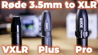 Video thumbnail for Mastering Audio: Røde VXLR Pro Adapter Review - Balanced vs. Unbalanced 3.5mm Mini Jack to XLR by Chris Spiegl
