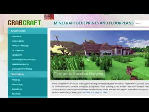 GrabCraft - Want to find free minecraft house building blueprints?