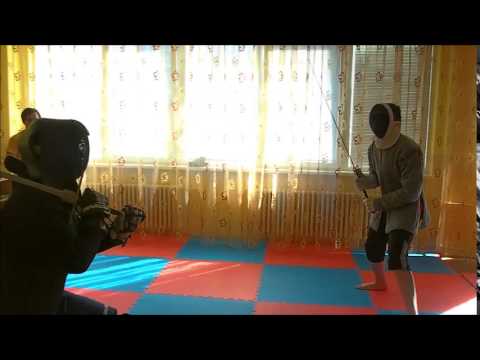 Lichtenauer fencing system Longsword sparring 2