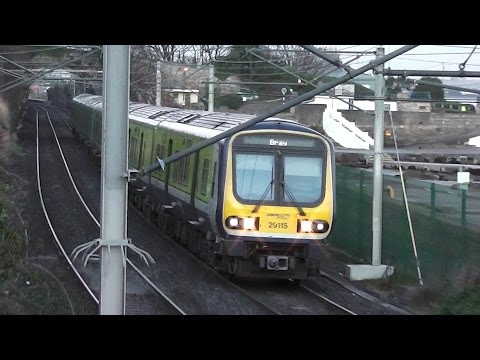 IE 29000 Class Commuter Train number 29115 - Seapoint Station, Dublin
