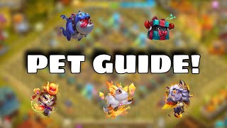 Castle Clash: Der Ultimative Pet Guide!🔥