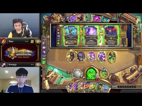Staz vs kin0531 - Group A Elimination - Hearthstone Grandmasters Asia-Pacific 2020 Season 1 - Week 1