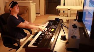 White Christmas jazz piano