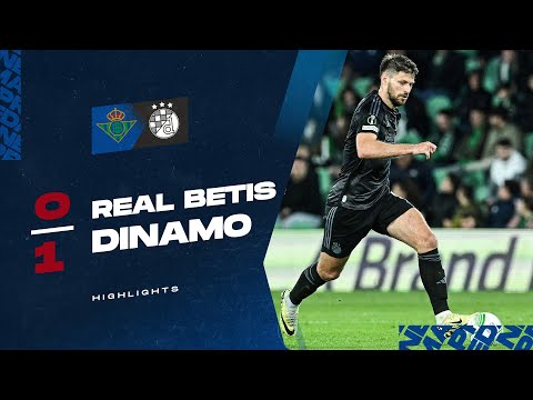 HIGHLIGHTS | REAL BETIS - GNK DINAMO 0:1 | Pogodak Brune Petkovića za veliku pobjedu Dinama
