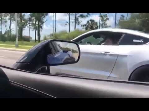 6sp Manual Gen 2 FBO Mustang GT full send vs C7 Corvette Auto!!! Driver Mod!