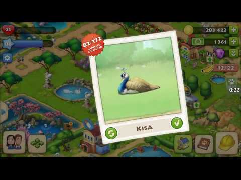 Township - Zoo level 21 peacock enclosure materials and gems needed