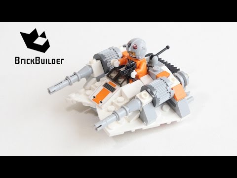 Vidéo LEGO Star Wars 75074 : Snowspeeder