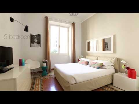 Big bright apartment for 14 in Prati - Rome