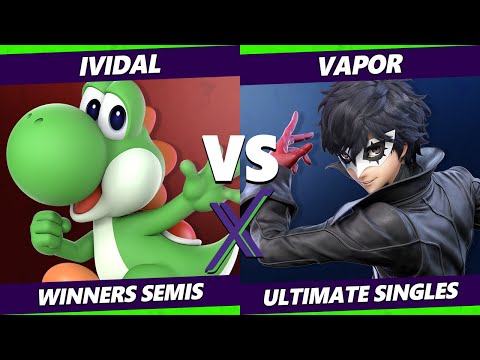 S@X 370 Online Winners Semis - Ividal (Yoshi) Vs. Vapor (Joker) Smash Ultimate - SSBU