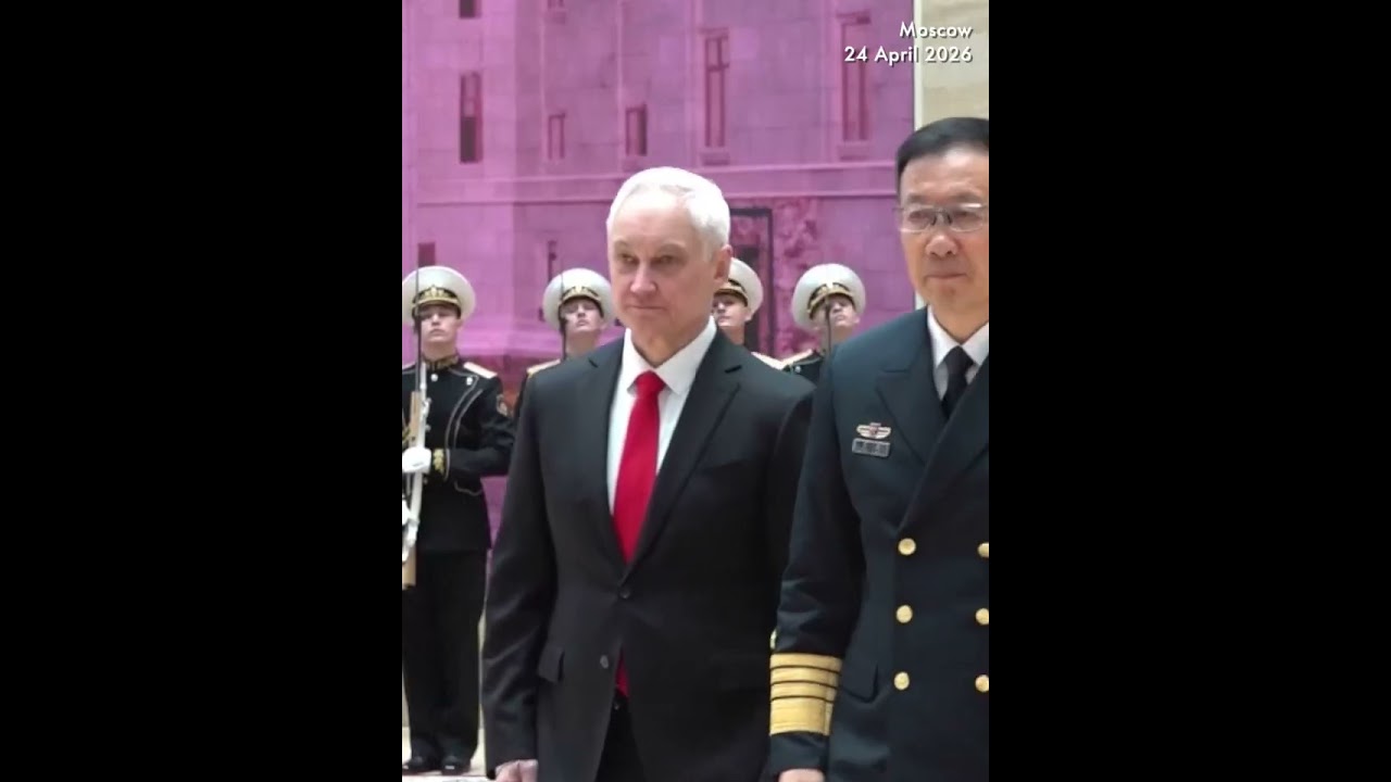 Chinese defense minister Dong Jun meets Russian counterpart in Russia for an official visit