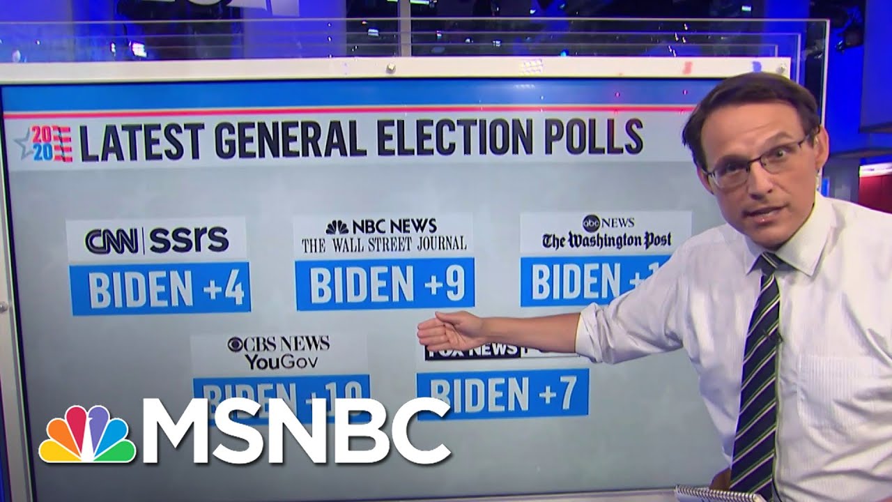 Steve Kornacki: This Is Best A Challenger Has Polled Against An Incumbent Since Bill Clinton | MSNBC - YouTube