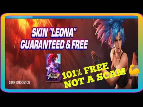 FREE KOF LEONA SKIN 😍  NOT A SCAM || NO DIAMONDS