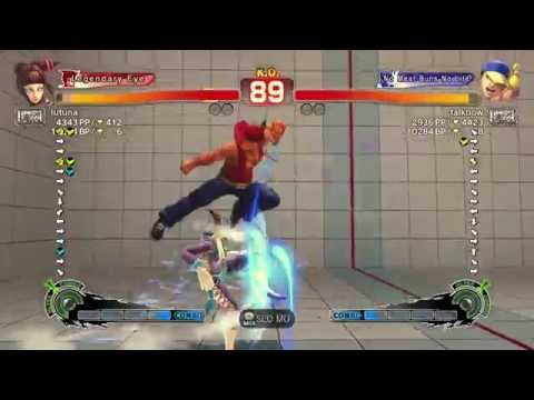 lutuna (Juri) vs talkbow (Yun) ranked USF4