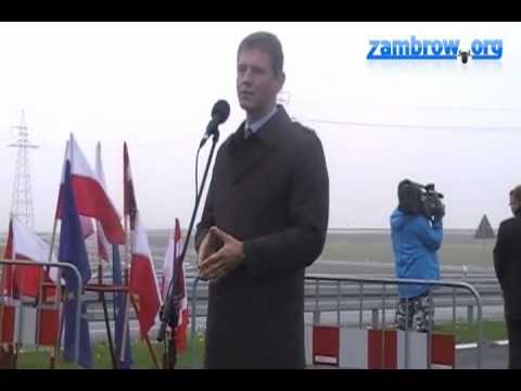 Otwarcie obwodnicy Zambrowa i Wiśniewa #Zambrow #wZambrowie #GminaZambrow