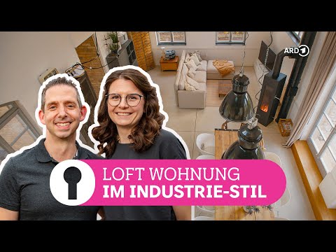 Industrial style loft – modern and puristic living | SWR Room Tour