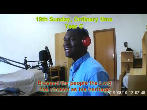 Psalm 33 || Blessed the people the Lord has chosen as his heritage || #19th #Sunday #Year C