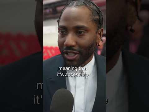 Thumbnail of the video: John David Washington on Netflix's The Piano Lesson #lff
