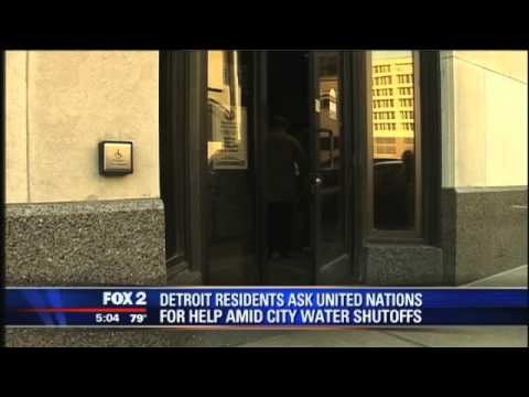 Activists asking United Nations for help amid Detroit water shutoffs
