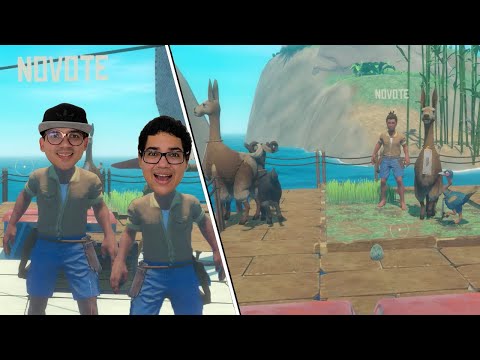 FIZEMOS UMA FAZENDA DENTRO DO BARCO EM ALTO MAR!!