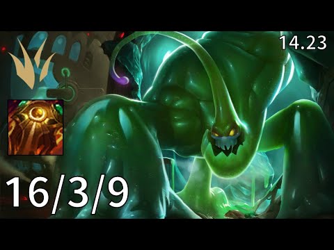 Zac Jungle vs Kha'Zix - EUW Master | Patch 14.23
