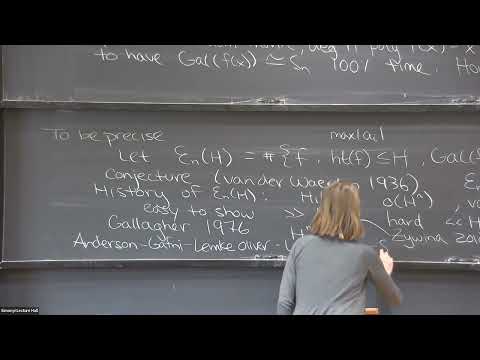 On Random Polynomials and Counting Number Fields: Fourier Analysis Meets Arith... - Theresa Anderson