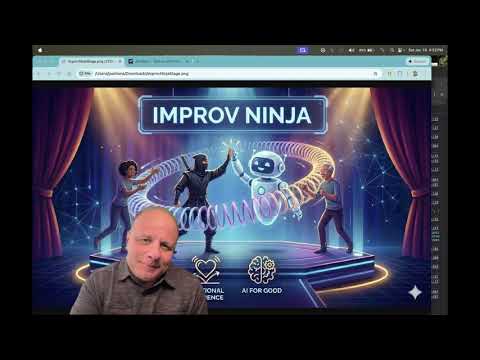 Video thumbnail showing AI Improv demo