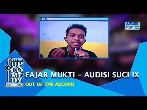 Fajar Stand Up Mencet Jidat Juri - AUDISI SUCI IX