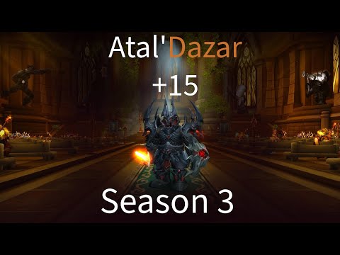 Atal'Dazar Mythic +15 - Prot Paladin - Timed +2
