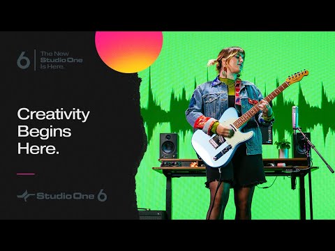 Creativity Begins Here: Introducing Studio One 6