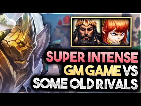 SUPER INTENSE GM GAME VS. SOME OLD RIVALS - Ranked Joust - Smite