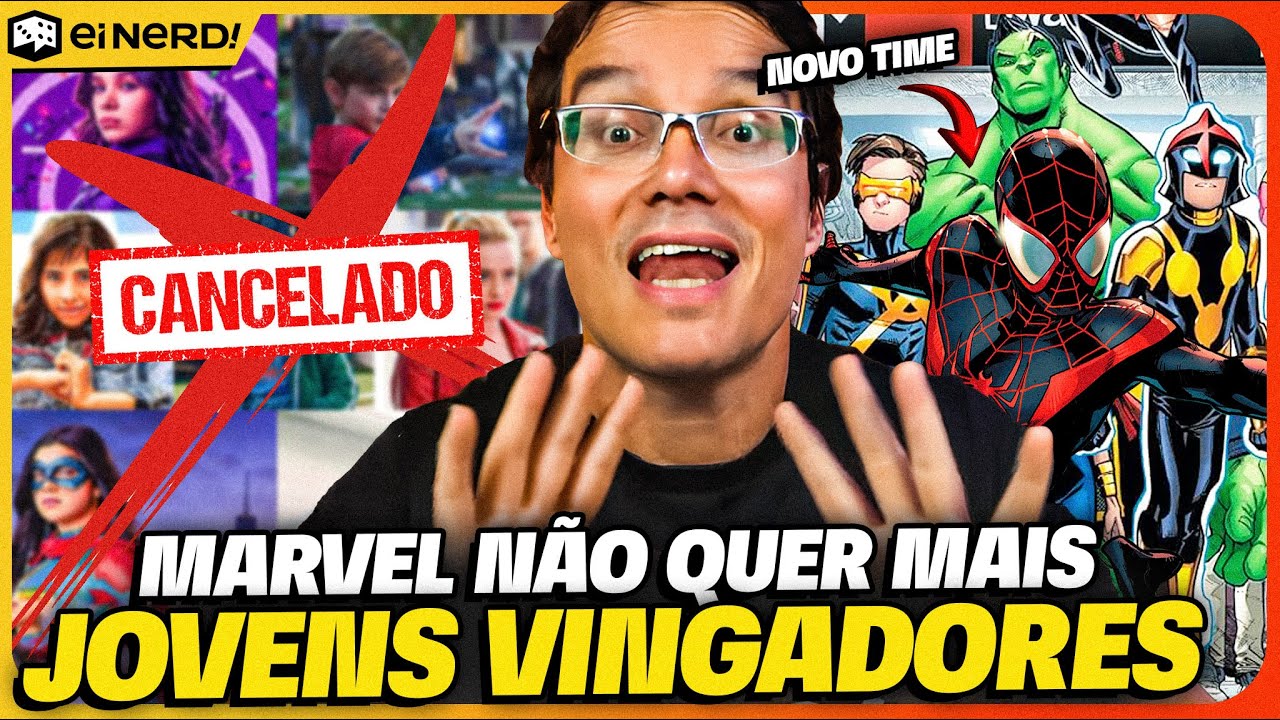 BOMBA! MARVEL NÃO QUER MAIS JOVENS VINGADORES, ESCOLHERAM UM NOVO GRUPO!