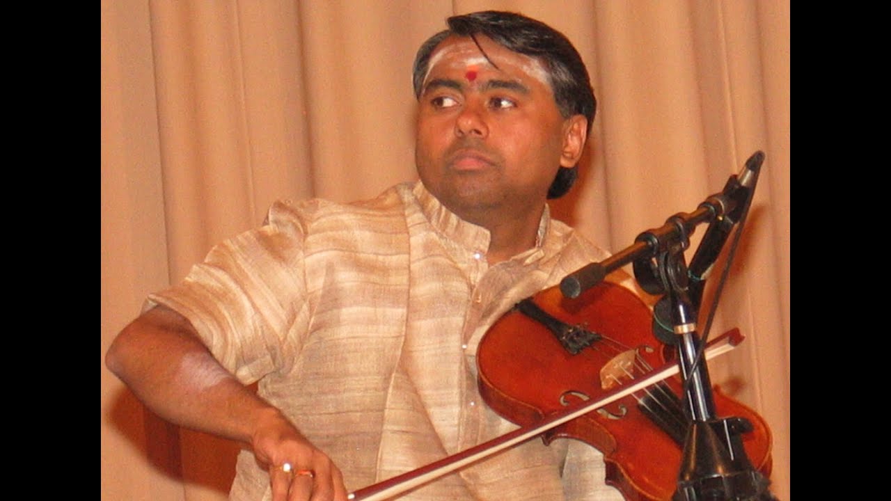 Parivadini LIVE- Vid. R.K. Shriramkumar- Violin solo @ Smrti 1st June 2015