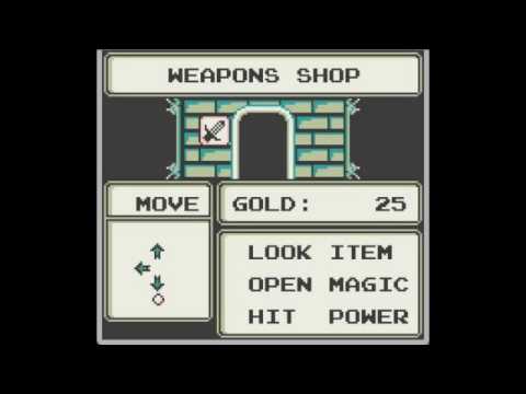 The Sword of Hope Game Boy