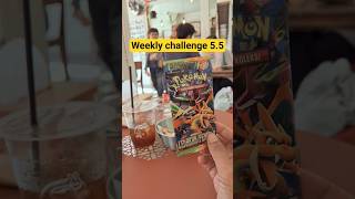 CHALLANGE Eps 5.5 - Opening Pokémon Cards Once a Week, How Long We Can Survive? #pokemoncards