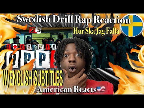 American Reacts To Swedish Drill Rap! With English Subtitles Ft. C3, 25, Sticky, Boogie Dinero