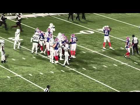 Final 2-minutes at Highmark Stadium.  