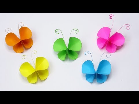 Cute paper butterfly Moving paper toys