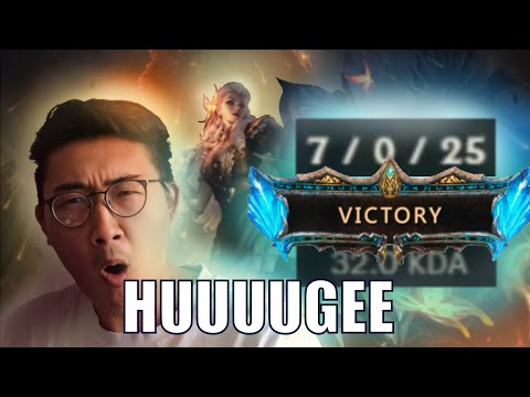 [League] 0 Death Perfect Leona Game