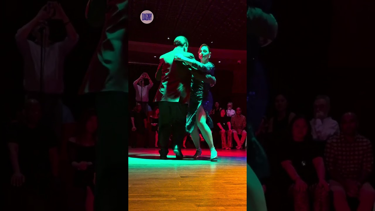 Rino Fraina & Graziella Pulvirenti tango performance to "Poema" by Francisco Canaro NYC (1/15)