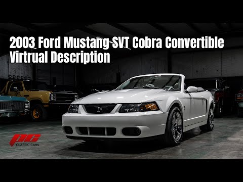 2003 Ford Mustang SVT Cobra (CC-1970015) for sale in Sherman, Texas