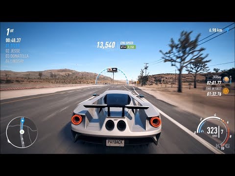 Need For Speed: Payback - Ford GT - Test Drive Gameplay (PC HD) [1080p60FPS]