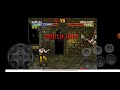 Ultimate Mortal Kombat Trilogy Shang Tsung MK3 Vs Kabal Very Hard 1 Round